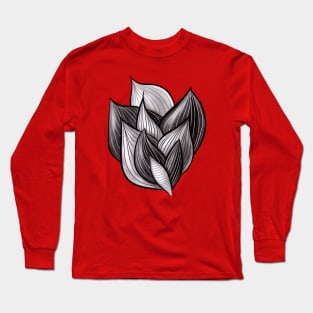 Abstract Dynamic Shapes Long Sleeve T-Shirt